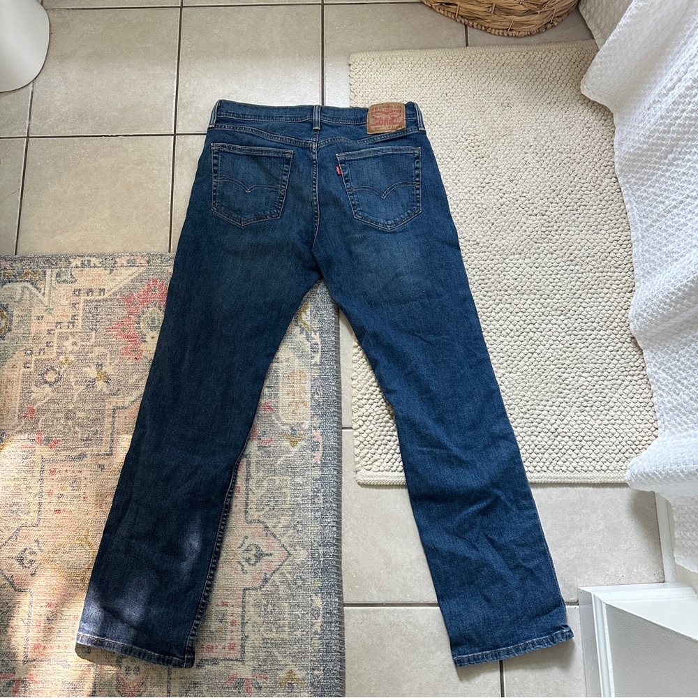 Levi's 559 Relaxed Straight Jeans Tag 33x34 Actual 33x32 - Picture 5 of 5
